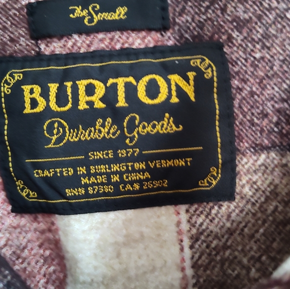 2015 Neighborhood x Burton Long Riders Flannel Shirt The Small Unworn Cond - Picture 11 of 15